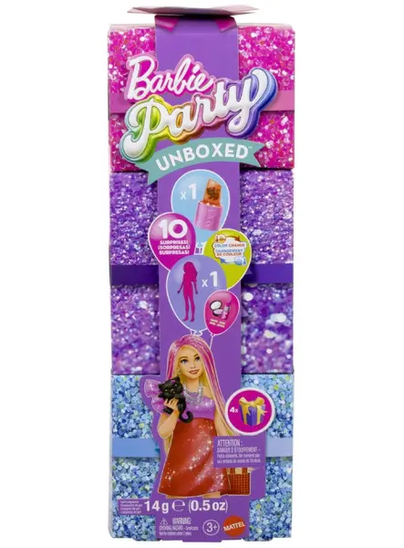 Barbie Glam Party Unboxed Red Original Doll (jfy68)