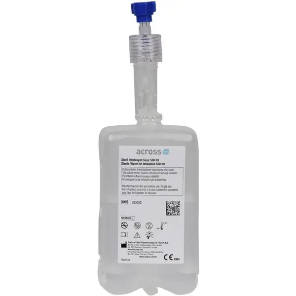 Barbotor Oxigen cu Apa Sterila 500 ml