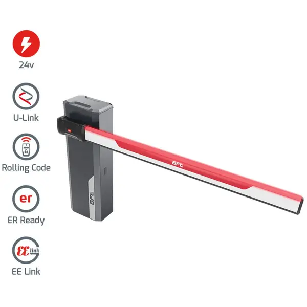 Bariera auto, 4m, trafic foarte intens, BFT GIOTTO ULTRA BT B 4M