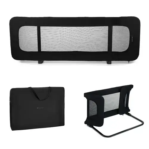 Bariera de pat KinderKraft Guard&Dream, 120cm, pentru siguranta copiilor
