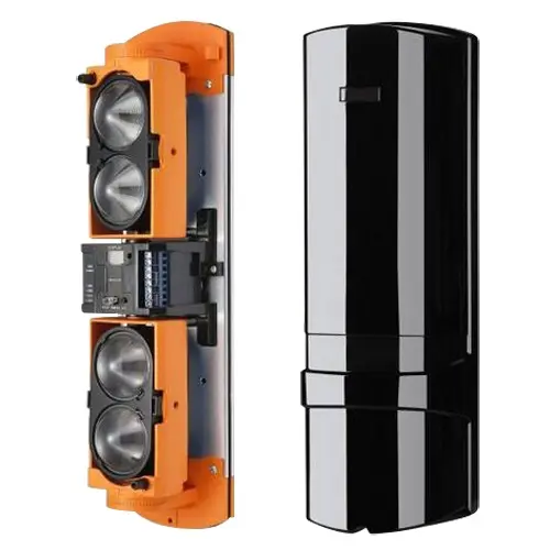Bariera fotoelectrica pentru perimetrare exterioare Gard / hala, baza pe impulsuri IR, de exterior, pana la 250m, ABH-250L