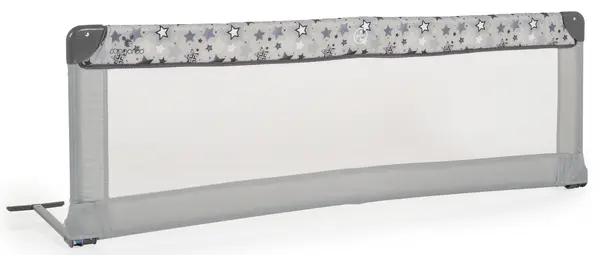 Barieră protecție pat Cangaroo - 150 cm, gri