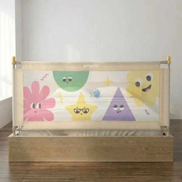 Bariera protectie pat Empria, model BASIC interconectabil, reglabil si culisant, inaltime ajustabila pana la 94 cm, lungime 180 cm