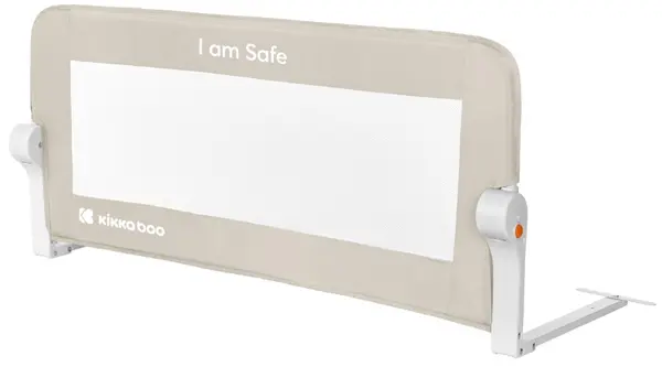 Barieră protecție pat Kikka Boo - I am safe, 102 cm, Beige