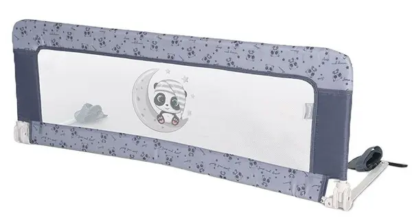 Barieră protecție pat Lorelli - Safety night, Pandele Cool Grey