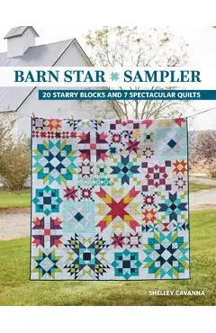 Barn Star Sampler: 20 Starry Blocks and 7 Spectacular Quilts - Shelley Cavanna