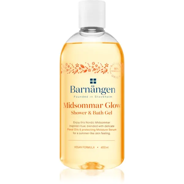 Barnängen Midsommar Glow gel de dus si baie 400 ml