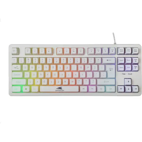 BARRACUDA Tastatura Gaming BARRACUDA BGK-01114 Krill Layout US, Alb