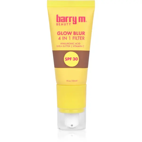 Barry M Glow Blur baza radianta SPF 30 culoare Deep 30 ml