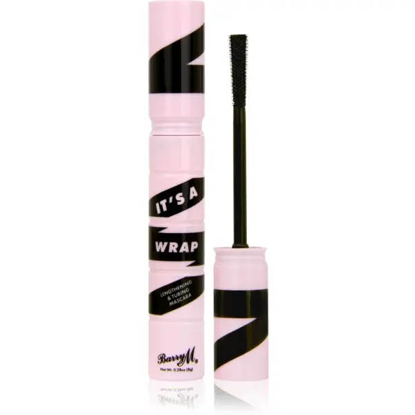 Barry M It's A Wrap Mascara pentru volum si lungire culoare Black 8 g