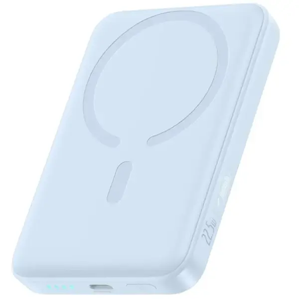 BASEUS Acumulator extern Baseus EnerFill FM11 Ultra-Mini Magnetic 10.000 mAh, 22.5W, Albastru