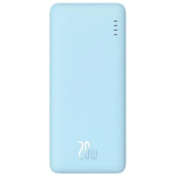 BASEUS Baterie externa BASEUS Airpow Fast Charge, 20000 mAh, 20W, Albastru