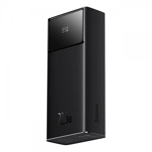 BASEUS Baterie Externa Baseus EnerFill FP41, 30000mAh, 22.5W, QC + PD, 1 x USB-C - 2 x USB-A, Neagra