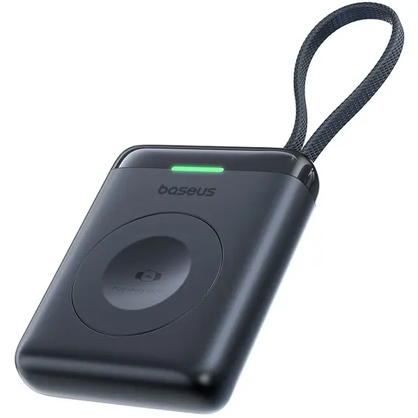 BASEUS Baterie externa Baseus EnerFill FW11, incarcare wireless Apple Watch, 5W, Negru