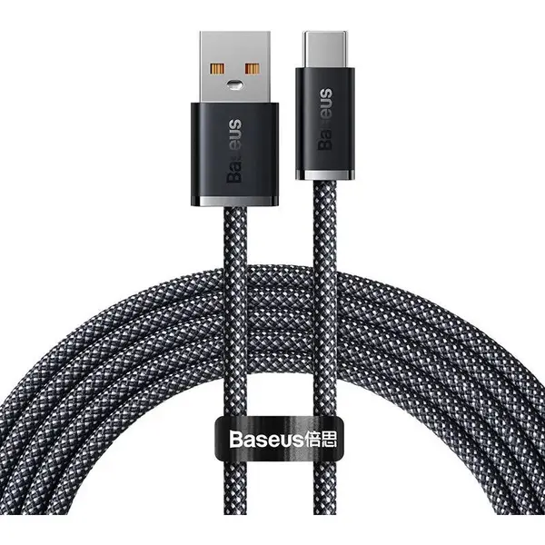 BASEUS Cablu Cablu USB la USB-C Baseus Dynamic Series, 100W, 2m (negru)