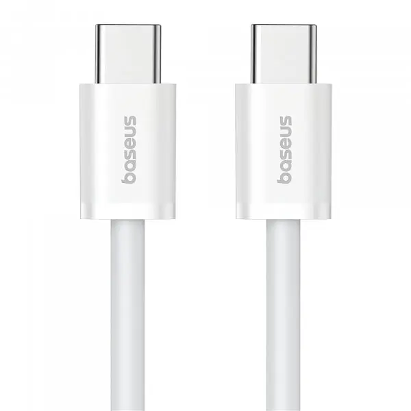 BASEUS Cablu Date si Incarcare USB-C - USB-C Baseus Superior Series 2, 100W, 1m, Alb P10365200211-03