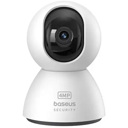 BASEUS Camera supraveghere video Baseus P1, 3K, 360° Pan, Night Vision (Alb)