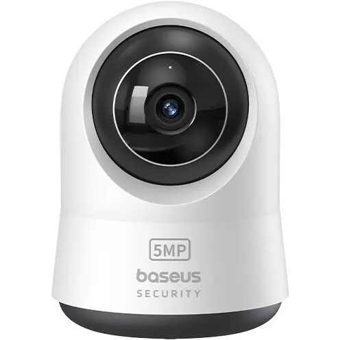BASEUS Camera supraveghere video Baseus P1 Pro, 3K, Detectie AI, 360° Pan&Tilt, Night Vision, 8x Zoom, Alb