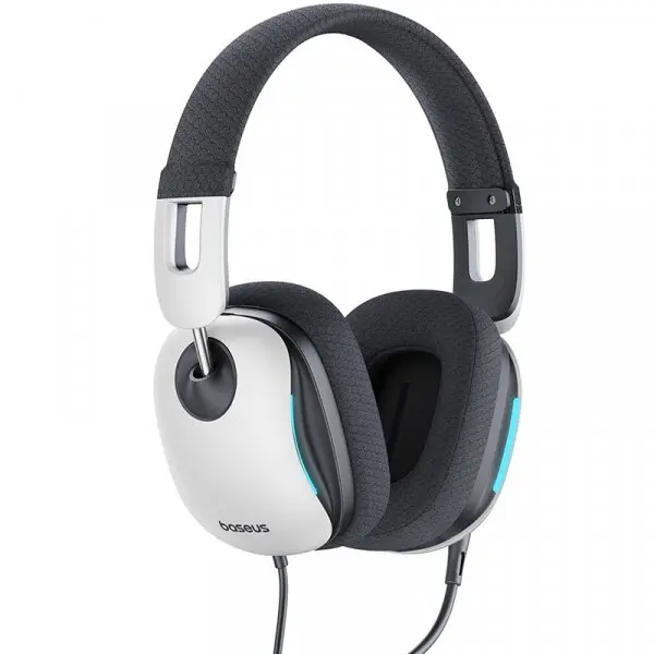 BASEUS Casti de gaming cu fir Baseus GoPlay 1+ Max 7.1 VSS (A00181003213-00), Alb