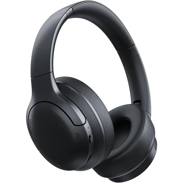 BASEUS Casti Over-Ear Baseus Bass BH1 Lite, SuperBass, Bluetooth 6.0, Autonomie 80 ore, Negru