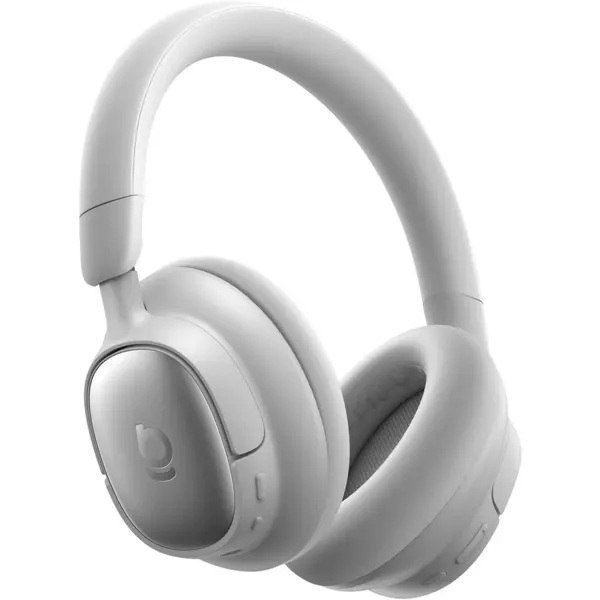 BASEUS Casti Over-Ear Baseus Bass MH1 Adaptive Active Noise Cancelling, SuperBass 2.0, LDAC Hi-Res, Bluetooth 6.0, Autonomie 80 de ore, Gri