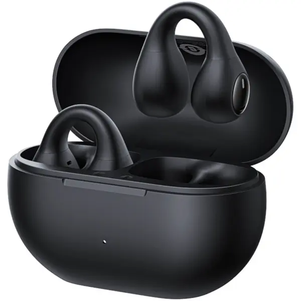BASEUS Casti True Wireless Baseus Bass 15 Open-Ear Clip, Bluetooth 5.4, Autonomie 30 ore Negru