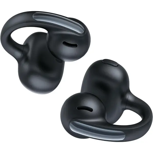 BASEUS Casti True Wireless Baseus Bowie MC1 Open Ear Clip-On, AI, Bass Boost, IP57, Bluetooth 5.4, Negru