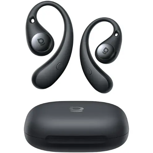 BASEUS Casti True Wireless Open-Ear Baseus Eli Sport 2, Bluetooth 6.0, IP57, Autonomie 45 ore, Negru