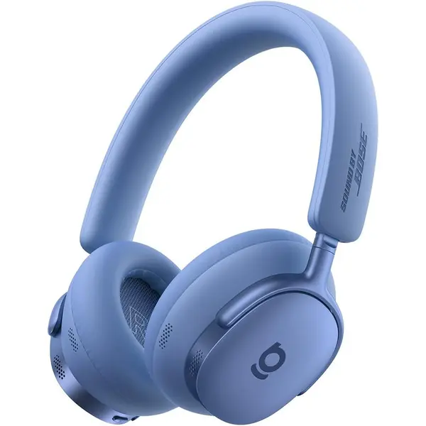 BASEUS Casti Wireless Over-Ear Baseus Inspire XH1 Sound by Bose, Adaptive Active Noise Cancelling, Dolby Audio, Bluetooth 6.1, Autonomie 100 de ore, Twilight Blue