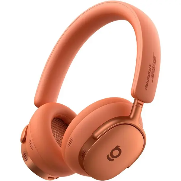 BASEUS Casti Wireless Over-Ear Baseus Inspire XH1 Sound by Bose, Adaptive Active Noise Cancelling, Dolby Audio, Bluetooth 6.1, Autonomie 100 de ore, Sunset Coral