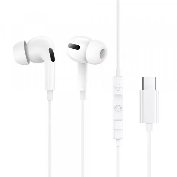 BASEUS Handsfree USB-C Baseus Encok C18, Alb NGCR030102