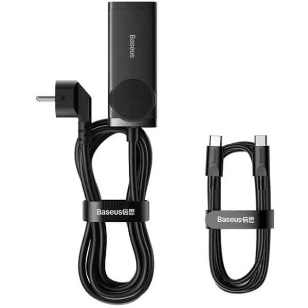 BASEUS Incarcator Telefon, Baseus PSZM000401, 100W 5V, negru