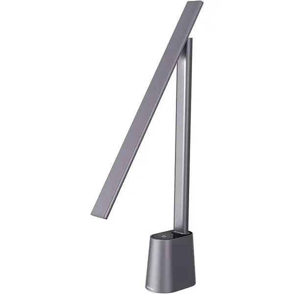 BASEUS LAMPA BIROU LED Baseus Smart Eye Series,5W, dimensiuni: 350*53*382mm, 3 trepte intensitate lum,mat ABS+PC+aliaj de aluminiu,rotire 180 grade,alimentare:cablu USB-C inclus,gri DGZG-0G -6953156204997