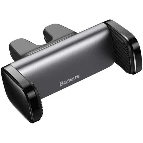 BASEUS Suport auto Baseus Steel Cannon, prindere in, Grila de ventilatie, Rotire 360 grade, Negru