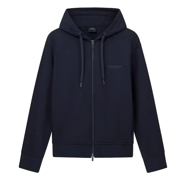 Basic zip-up hoodie M
