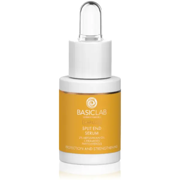 BasicLab Dermocosmetics Capillus ser ulei pentru varfuri despicate 15 ml
