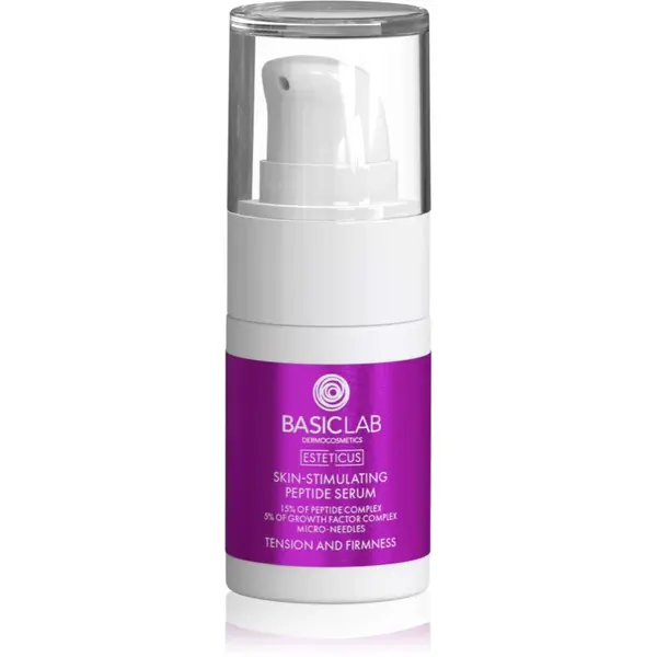 BasicLab Dermocosmetics Esteticus ser pentru stimulare cu peptide 15 ml