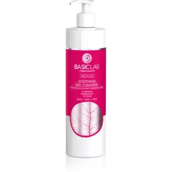 BasicLab Dermocosmetics Micellis gel calmant de curatare pentru piele sensibila si inrosita