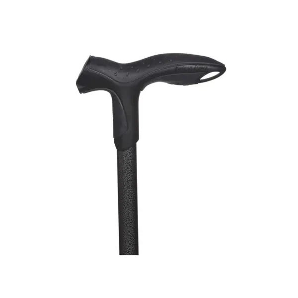 Baston reglabil cu tub de aluminiu si maner antialunecare Step Soft - Alb