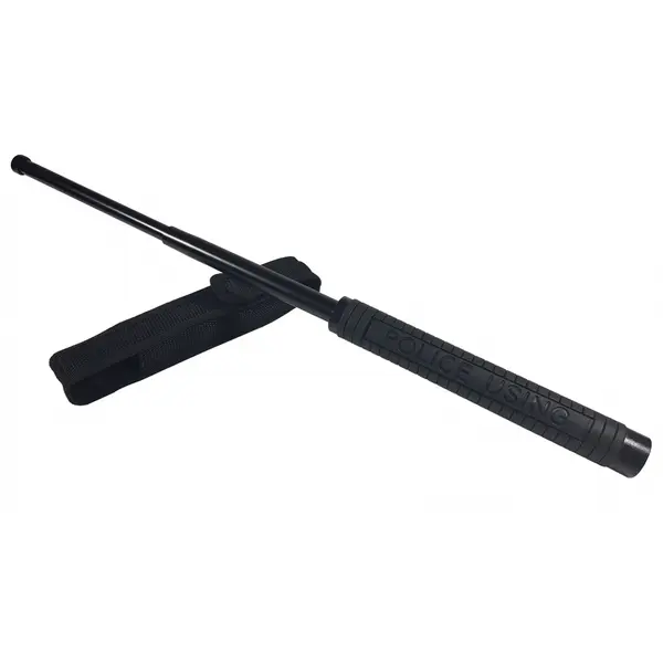 Baston telescopic DEPOX , Police Troops, 50 cm, negru