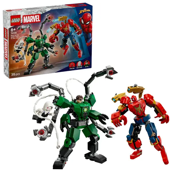 Batalia robotilor: Omul Paianjen vs Doc Ock