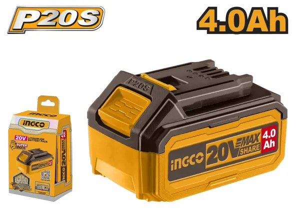 Baterie (Acumulator) 20V 4Ah P20S, Ingco FBLI2002