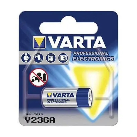 Baterie alcalina pentru telecomenzi LIFE, 12V LR23A, Varta VAR-LR23