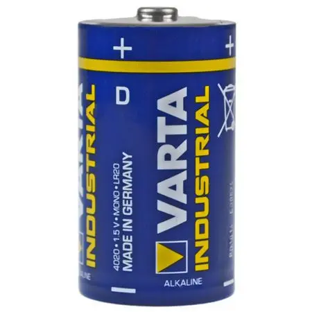 Baterie alcalina VARTA Industrial D R20 1.5V