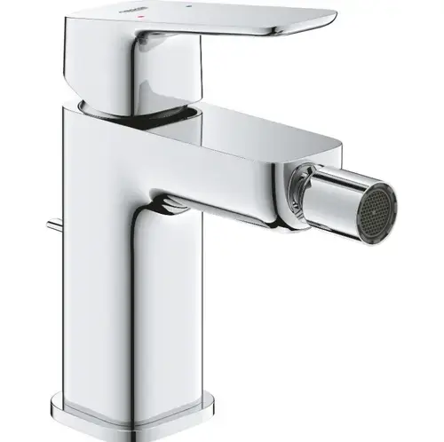 Baterie bideu Grohe Cubeo, 1018100000, M, 149 mm, ventil, Crom