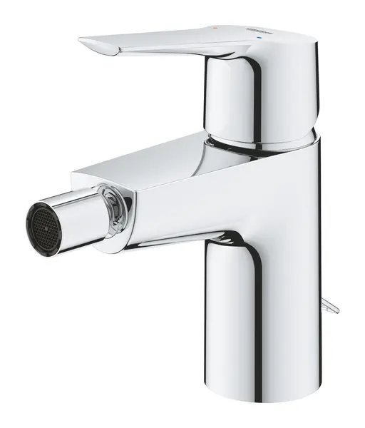 Baterie bideu Grohe Start 32281002, 3/8, monocomanda, cartus ceramic, evacuare cu lant, Crom