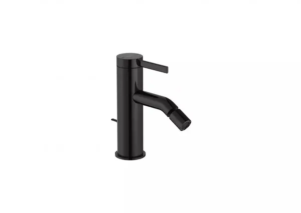 Baterie bideu Roca ONA A5A609ECN0, marimea S, 150 mm, ventil, lucios, Negru titan