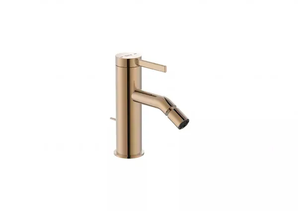 Baterie bideu Roca ONA A5A609ERG0, marime S, 150 mm, ventil, lucios, Rose gold