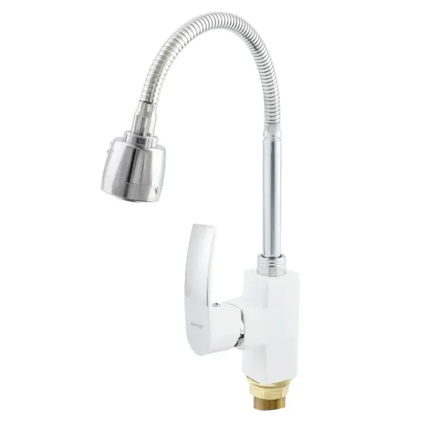 Baterie bucatarie cu 2 functii MIXXUS MAGNUM 011 (NUT) WHITE CHROME REFL.