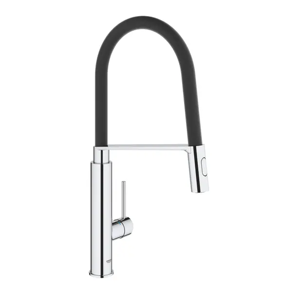 Baterie bucatarie, cu dus extractibil, Grohe Concetto 31491000, stativa, monocomanda, alama, Cromat